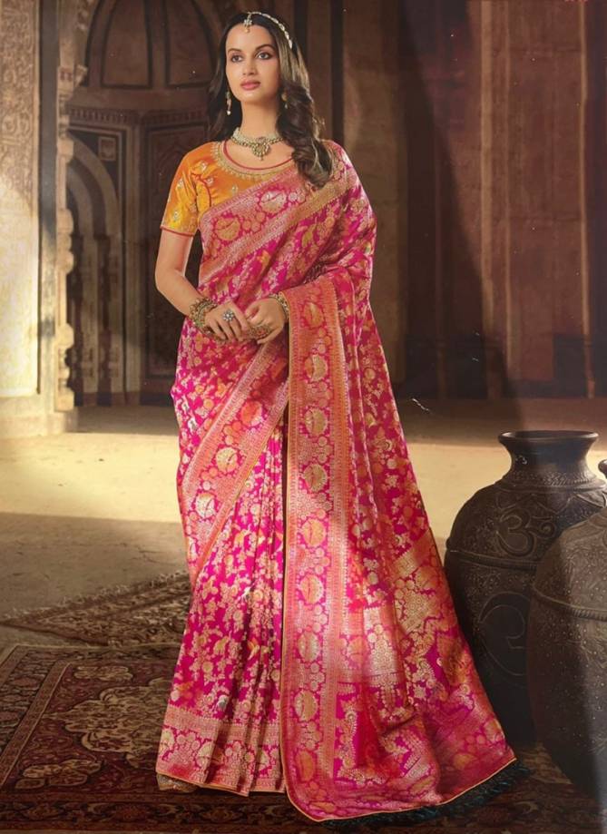 Vrindavan Vol 25 Royal New Latest Designer Ethnic Wear Silk Saree Collection